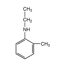 N-乙基邻甲苯胺结构式