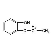 邻乙氧基苯酚结构式